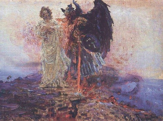 Get behind me Satan - Ilya Repin - 1895